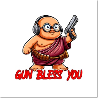 Gun Bless You Posters and Art